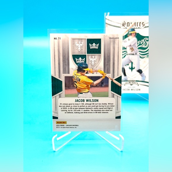 🔥Jacob Wilson Rookie Lot! 🔥Green Crusade Rookie + Squires Rookie! 🤩 - Picture 3 of 6